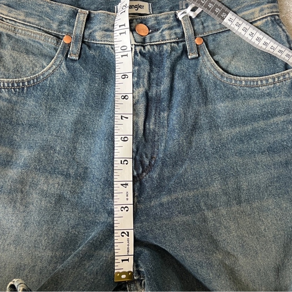 Free people Wrangler Women's Denim Straight Leg Jeans - Picture 9 of 10